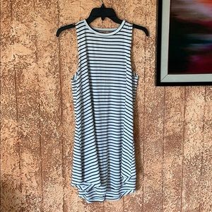 Summer strip dress